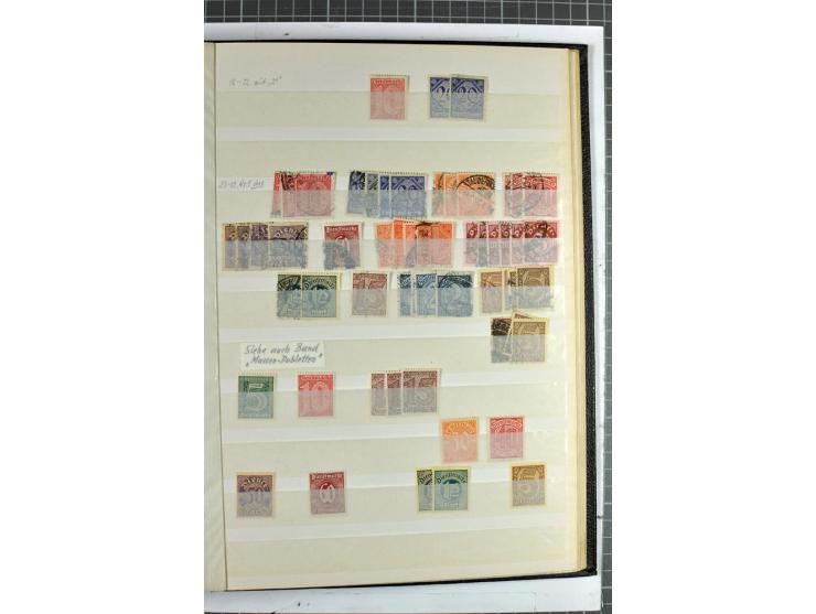 1872/1945, vorwiegend gestempelte Sammlung, beginnend mit schönem Brustschildteil, dabei Mi.-Nr. 11, 27, 28 und 29-30, danach