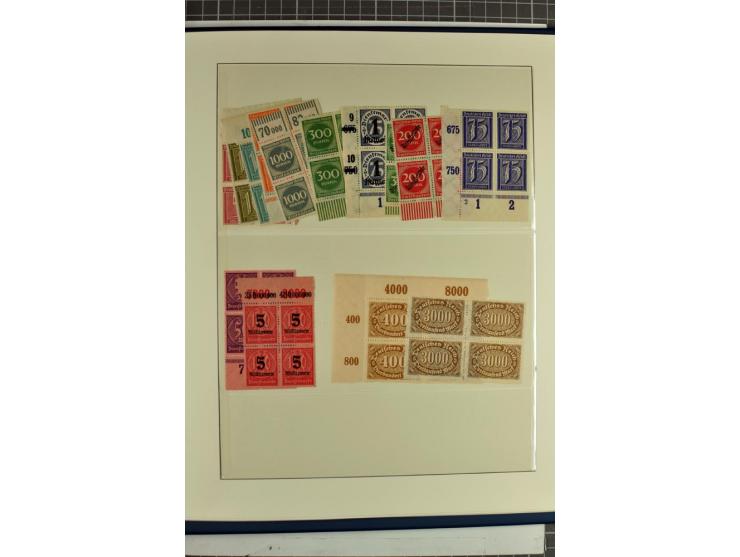 1872/1945, vorwiegend gestempelte Sammlung, beginnend mit schönem Brustschildteil, dabei Mi.-Nr. 11, 27, 28 und 29-30, danach