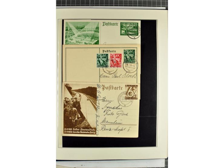 1872/1945, vorwiegend gestempelte Sammlung, beginnend mit schönem Brustschildteil, dabei Mi.-Nr. 11, 27, 28 und 29-30, danach