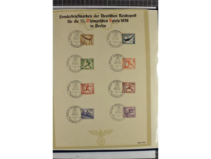 1872/1945, vorwiegend gestempelte Sammlung, beginnend mit schönem Brustschildteil, dabei Mi.-Nr. 11, 27, 28 und 29-30, danach