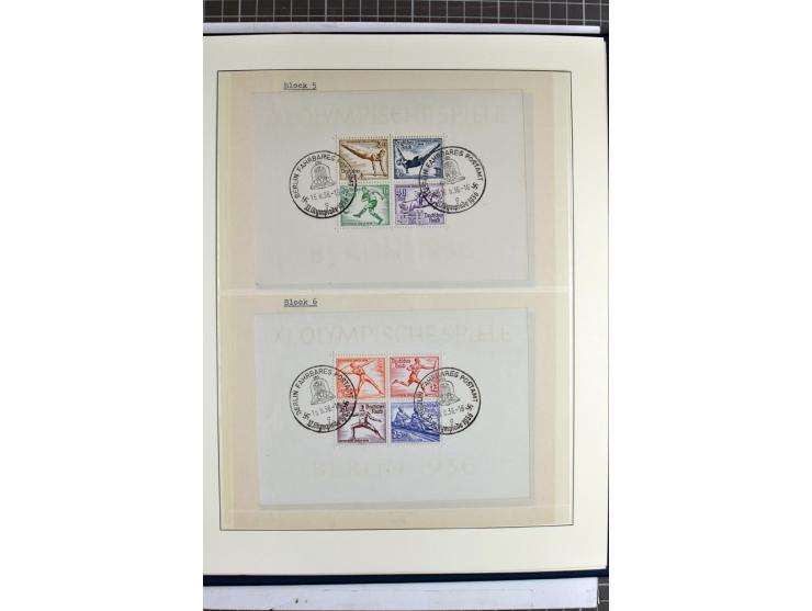 1872/1945, vorwiegend gestempelte Sammlung, beginnend mit schönem Brustschildteil, dabei Mi.-Nr. 11, 27, 28 und 29-30, danach