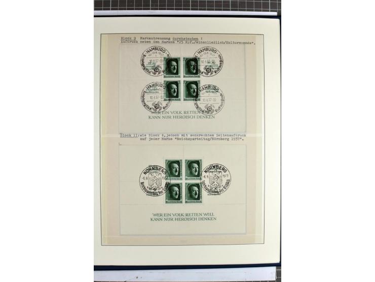 1872/1945, vorwiegend gestempelte Sammlung, beginnend mit schönem Brustschildteil, dabei Mi.-Nr. 11, 27, 28 und 29-30, danach
