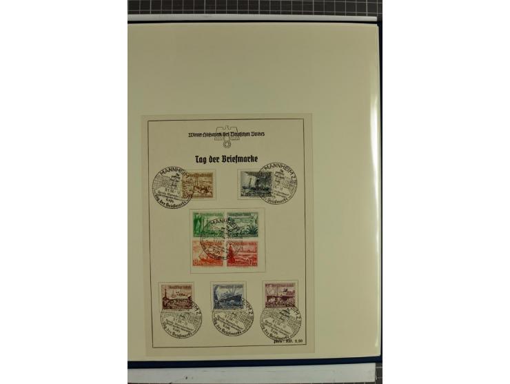 1872/1945, vorwiegend gestempelte Sammlung, beginnend mit schönem Brustschildteil, dabei Mi.-Nr. 11, 27, 28 und 29-30, danach