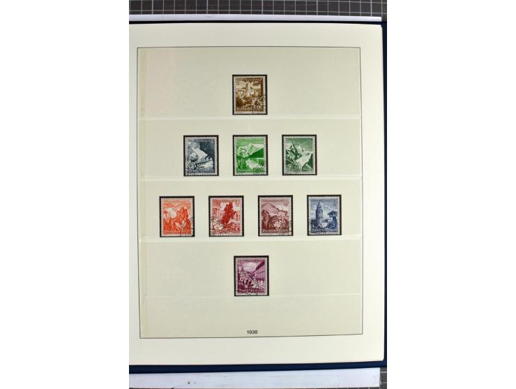 1872/1945, vorwiegend gestempelte Sammlung, beginnend mit schönem Brustschildteil, dabei Mi.-Nr. 11, 27, 28 und 29-30, danach