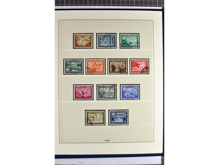 1872/1945, vorwiegend gestempelte Sammlung, beginnend mit schönem Brustschildteil, dabei Mi.-Nr. 11, 27, 28 und 29-30, danach