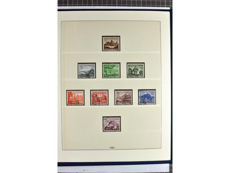 1872/1945, vorwiegend gestempelte Sammlung, beginnend mit schönem Brustschildteil, dabei Mi.-Nr. 11, 27, 28 und 29-30, danach
