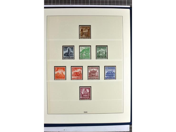 1872/1945, vorwiegend gestempelte Sammlung, beginnend mit schönem Brustschildteil, dabei Mi.-Nr. 11, 27, 28 und 29-30, danach