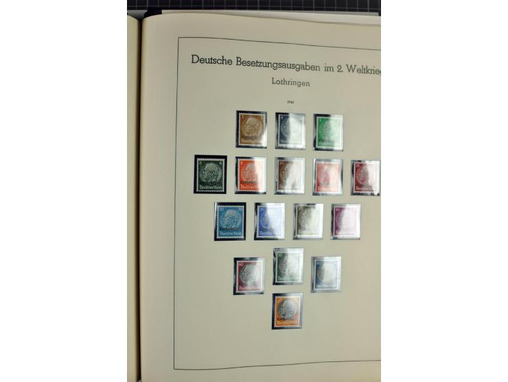 1872/1945, meist ungebrauchte Sammlung ab Brustschild im Vordruckalbum, bis 1900 überwiegend ohne Gummi, danach u.a. mit Mi.-