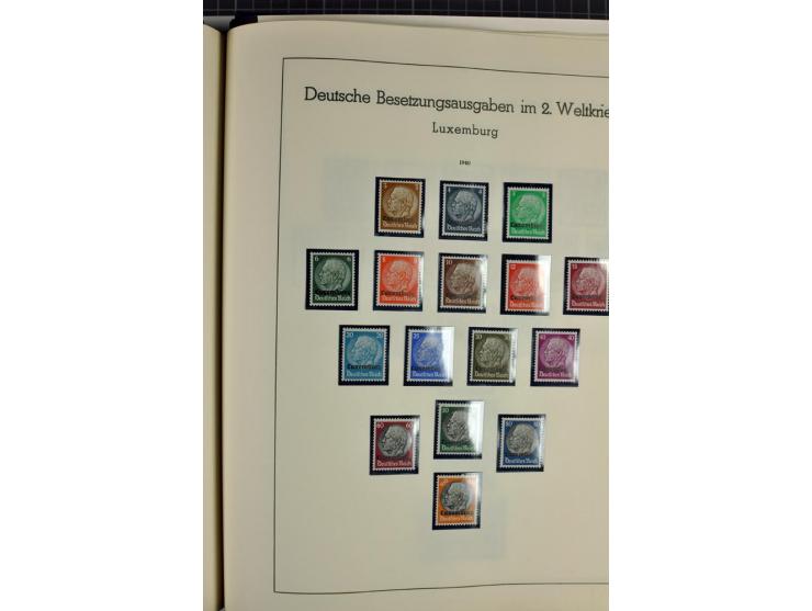 1872/1945, meist ungebrauchte Sammlung ab Brustschild im Vordruckalbum, bis 1900 überwiegend ohne Gummi, danach u.a. mit Mi.-