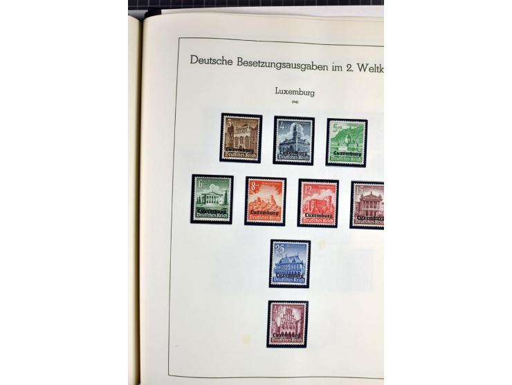 1872/1945, meist ungebrauchte Sammlung ab Brustschild im Vordruckalbum, bis 1900 überwiegend ohne Gummi, danach u.a. mit Mi.-