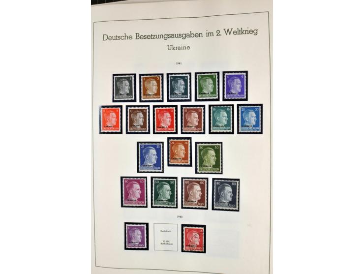 1872/1945, meist ungebrauchte Sammlung ab Brustschild im Vordruckalbum, bis 1900 überwiegend ohne Gummi, danach u.a. mit Mi.-