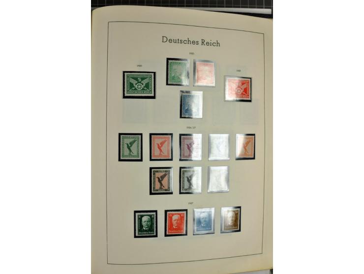 1872/1945, meist ungebrauchte Sammlung ab Brustschild im Vordruckalbum, bis 1900 überwiegend ohne Gummi, danach u.a. mit Mi.-