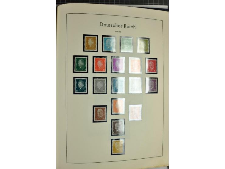 1872/1945, meist ungebrauchte Sammlung ab Brustschild im Vordruckalbum, bis 1900 überwiegend ohne Gummi, danach u.a. mit Mi.-