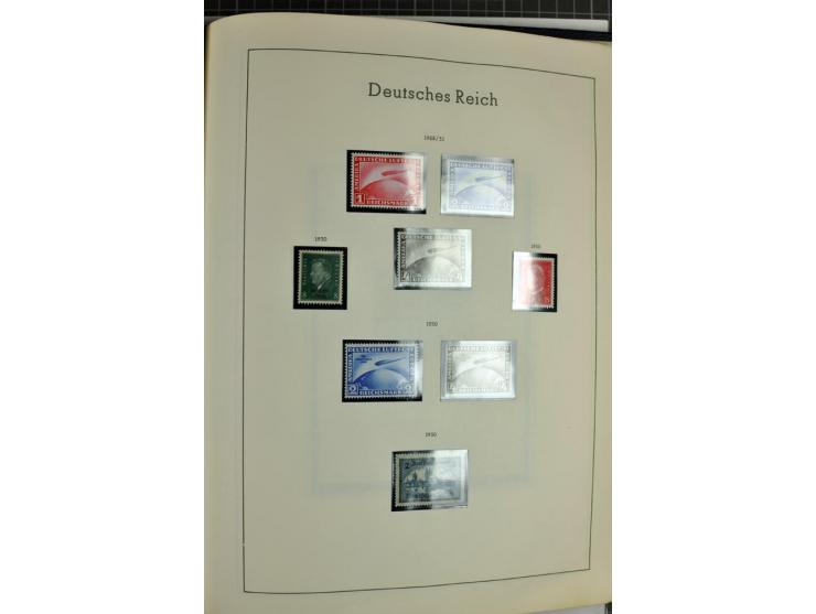 1872/1945, meist ungebrauchte Sammlung ab Brustschild im Vordruckalbum, bis 1900 überwiegend ohne Gummi, danach u.a. mit Mi.-