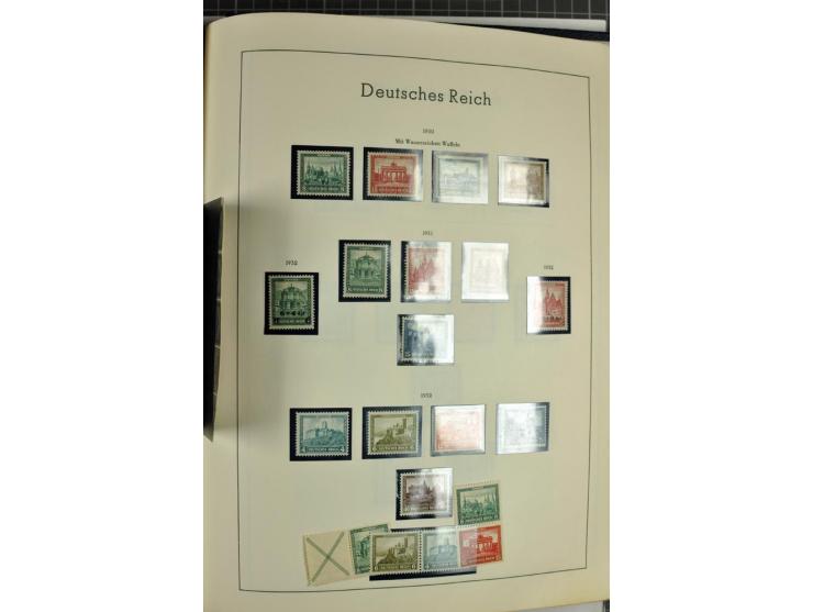 1872/1945, meist ungebrauchte Sammlung ab Brustschild im Vordruckalbum, bis 1900 überwiegend ohne Gummi, danach u.a. mit Mi.-