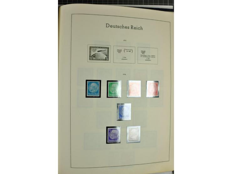 1872/1945, meist ungebrauchte Sammlung ab Brustschild im Vordruckalbum, bis 1900 überwiegend ohne Gummi, danach u.a. mit Mi.-
