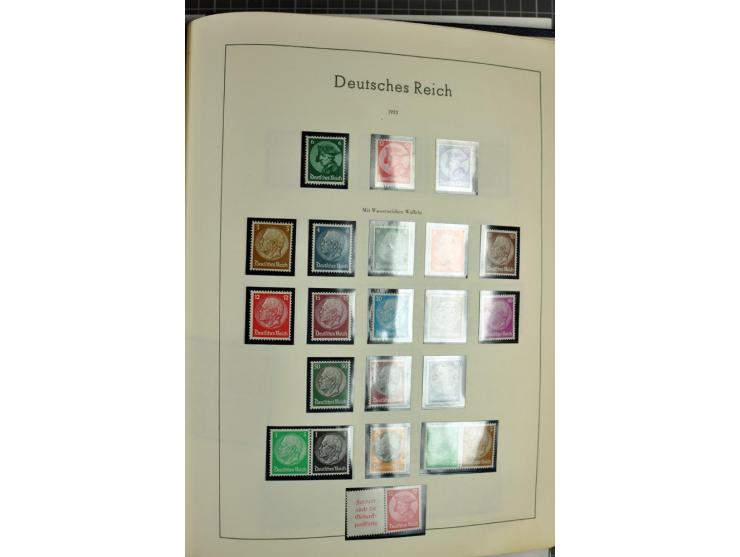 1872/1945, meist ungebrauchte Sammlung ab Brustschild im Vordruckalbum, bis 1900 überwiegend ohne Gummi, danach u.a. mit Mi.-