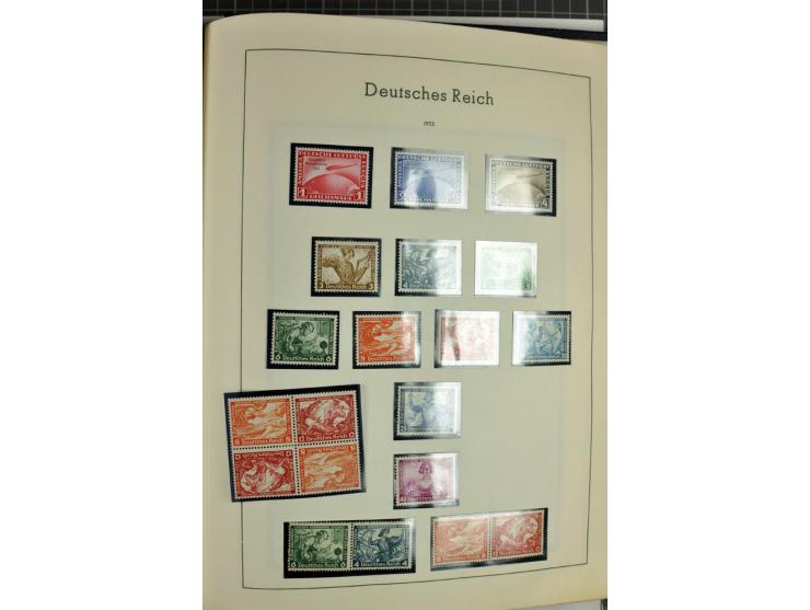 1872/1945, meist ungebrauchte Sammlung ab Brustschild im Vordruckalbum, bis 1900 überwiegend ohne Gummi, danach u.a. mit Mi.-