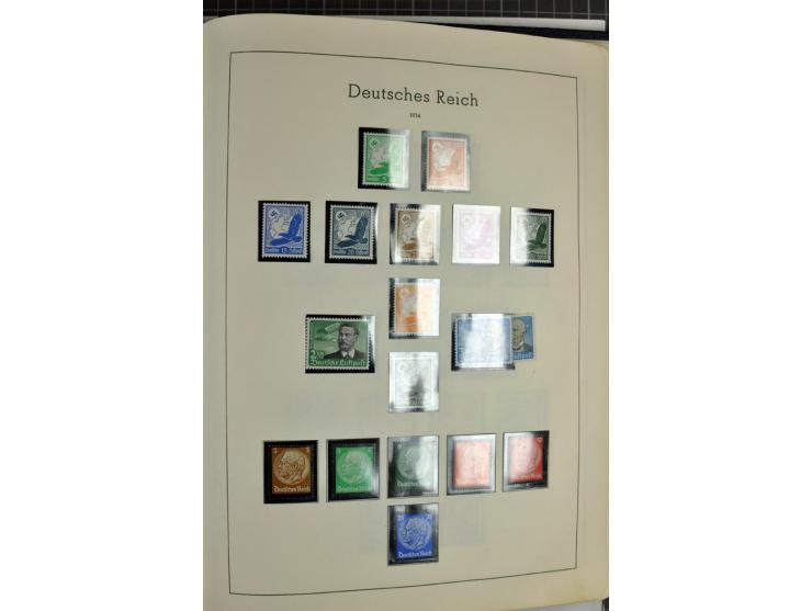 1872/1945, meist ungebrauchte Sammlung ab Brustschild im Vordruckalbum, bis 1900 überwiegend ohne Gummi, danach u.a. mit Mi.-