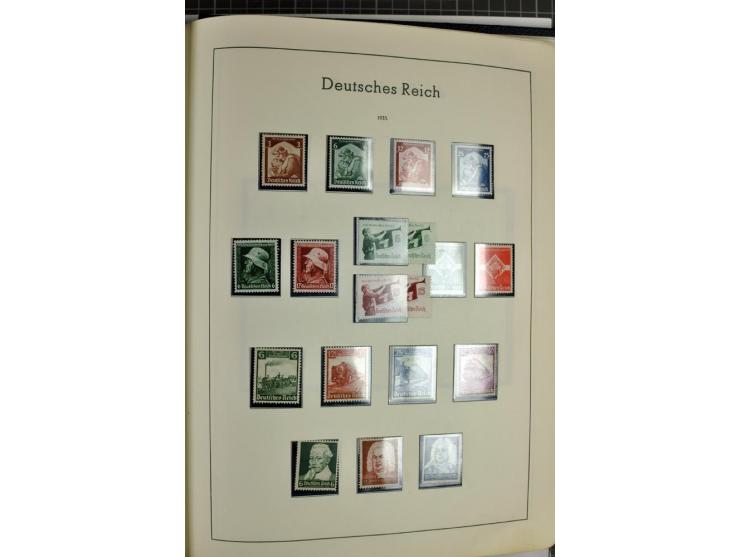 1872/1945, meist ungebrauchte Sammlung ab Brustschild im Vordruckalbum, bis 1900 überwiegend ohne Gummi, danach u.a. mit Mi.-