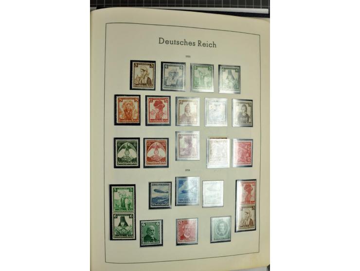 1872/1945, meist ungebrauchte Sammlung ab Brustschild im Vordruckalbum, bis 1900 überwiegend ohne Gummi, danach u.a. mit Mi.-