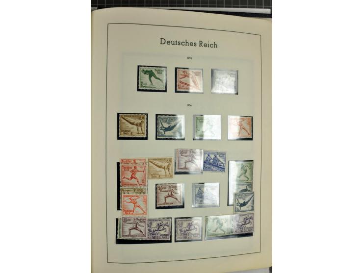 1872/1945, meist ungebrauchte Sammlung ab Brustschild im Vordruckalbum, bis 1900 überwiegend ohne Gummi, danach u.a. mit Mi.-