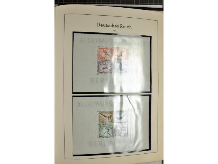 1872/1945, meist ungebrauchte Sammlung ab Brustschild im Vordruckalbum, bis 1900 überwiegend ohne Gummi, danach u.a. mit Mi.-