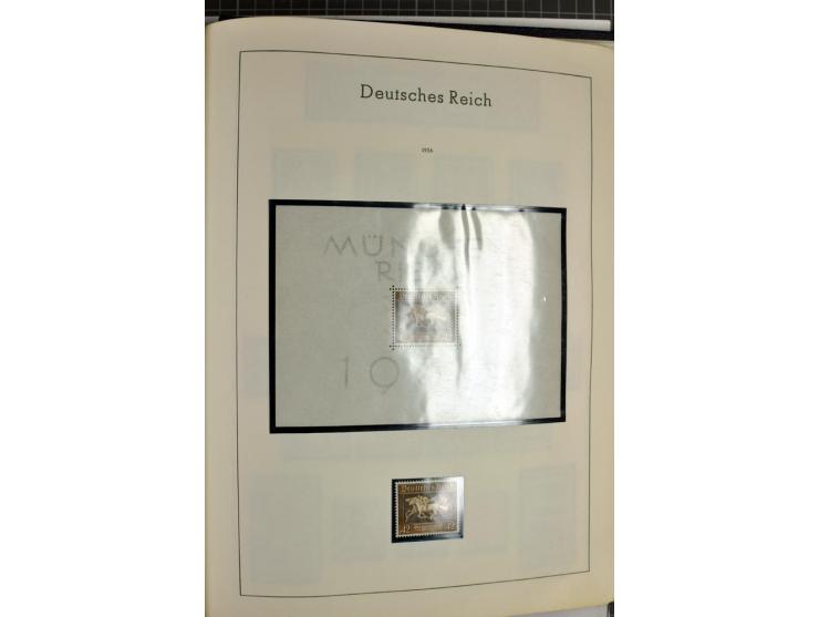 1872/1945, meist ungebrauchte Sammlung ab Brustschild im Vordruckalbum, bis 1900 überwiegend ohne Gummi, danach u.a. mit Mi.-