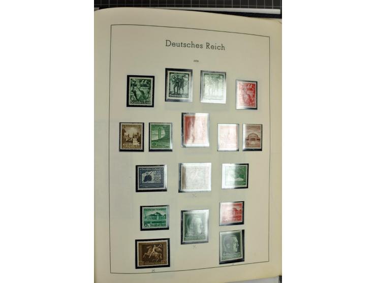 1872/1945, meist ungebrauchte Sammlung ab Brustschild im Vordruckalbum, bis 1900 überwiegend ohne Gummi, danach u.a. mit Mi.-