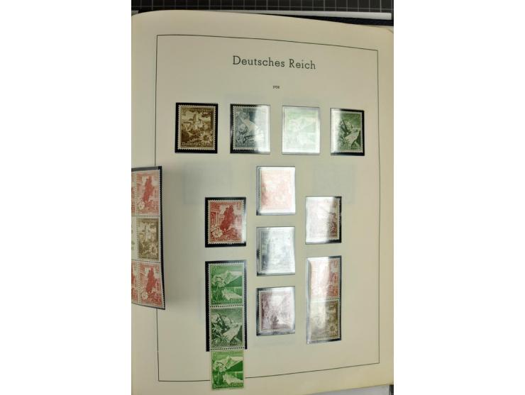 1872/1945, meist ungebrauchte Sammlung ab Brustschild im Vordruckalbum, bis 1900 überwiegend ohne Gummi, danach u.a. mit Mi.-