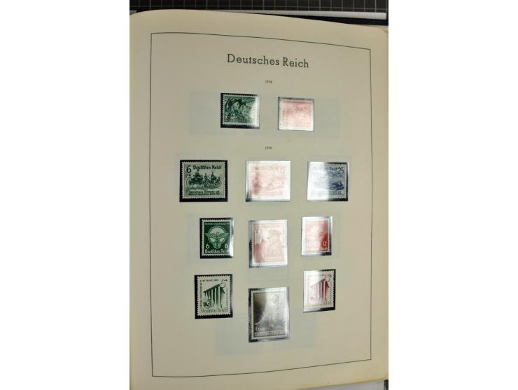 1872/1945, meist ungebrauchte Sammlung ab Brustschild im Vordruckalbum, bis 1900 überwiegend ohne Gummi, danach u.a. mit Mi.-