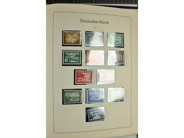 1872/1945, meist ungebrauchte Sammlung ab Brustschild im Vordruckalbum, bis 1900 überwiegend ohne Gummi, danach u.a. mit Mi.-