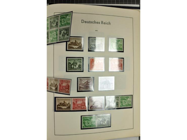 1872/1945, meist ungebrauchte Sammlung ab Brustschild im Vordruckalbum, bis 1900 überwiegend ohne Gummi, danach u.a. mit Mi.-