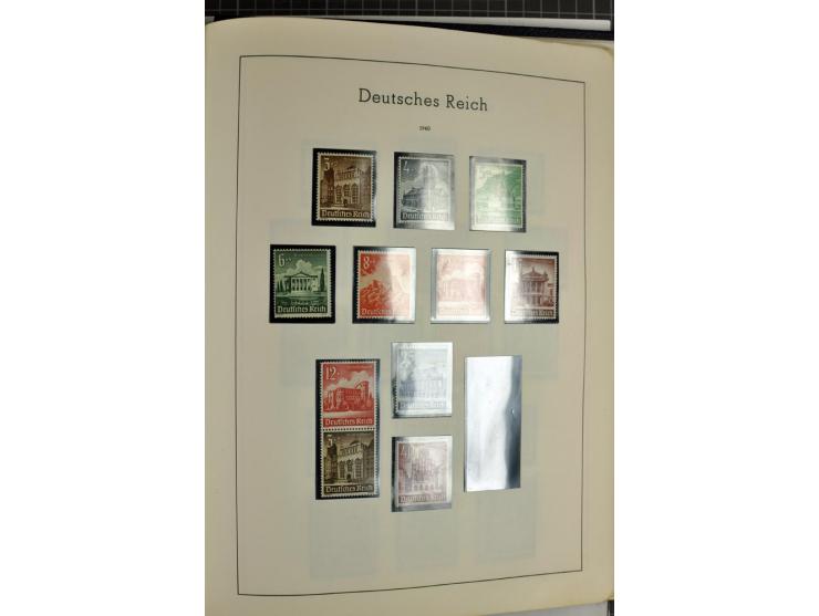 1872/1945, meist ungebrauchte Sammlung ab Brustschild im Vordruckalbum, bis 1900 überwiegend ohne Gummi, danach u.a. mit Mi.-