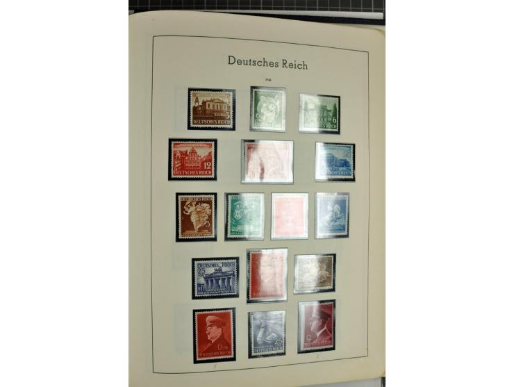 1872/1945, meist ungebrauchte Sammlung ab Brustschild im Vordruckalbum, bis 1900 überwiegend ohne Gummi, danach u.a. mit Mi.-