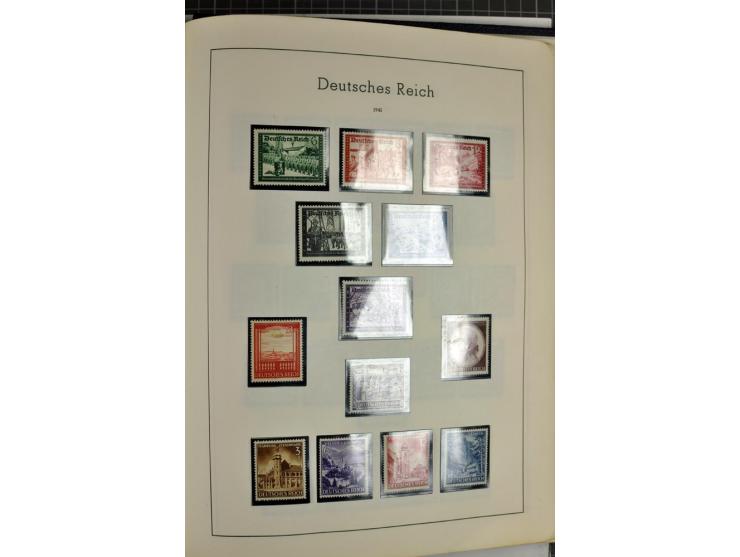 1872/1945, meist ungebrauchte Sammlung ab Brustschild im Vordruckalbum, bis 1900 überwiegend ohne Gummi, danach u.a. mit Mi.-