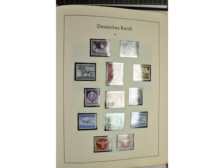 1872/1945, meist ungebrauchte Sammlung ab Brustschild im Vordruckalbum, bis 1900 überwiegend ohne Gummi, danach u.a. mit Mi.-