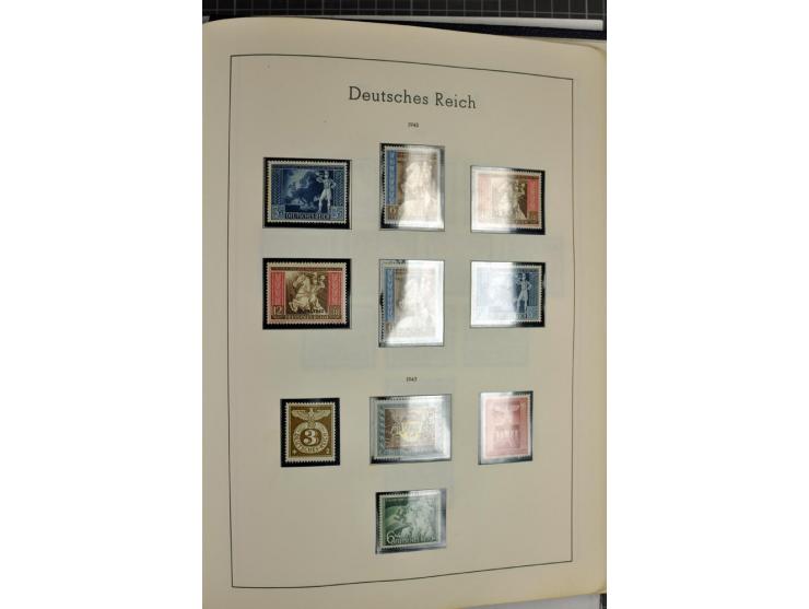 1872/1945, meist ungebrauchte Sammlung ab Brustschild im Vordruckalbum, bis 1900 überwiegend ohne Gummi, danach u.a. mit Mi.-