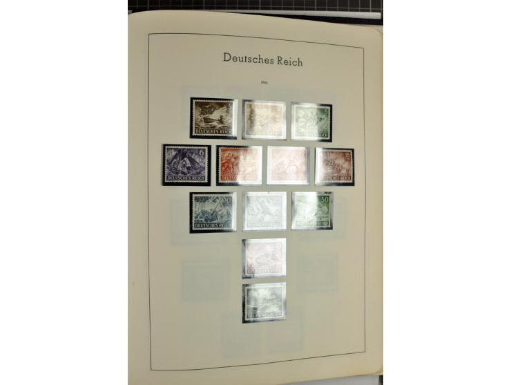 1872/1945, meist ungebrauchte Sammlung ab Brustschild im Vordruckalbum, bis 1900 überwiegend ohne Gummi, danach u.a. mit Mi.-