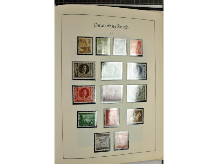 1872/1945, meist ungebrauchte Sammlung ab Brustschild im Vordruckalbum, bis 1900 überwiegend ohne Gummi, danach u.a. mit Mi.-
