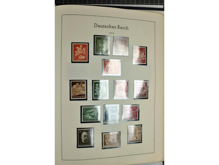 1872/1945, meist ungebrauchte Sammlung ab Brustschild im Vordruckalbum, bis 1900 überwiegend ohne Gummi, danach u.a. mit Mi.-