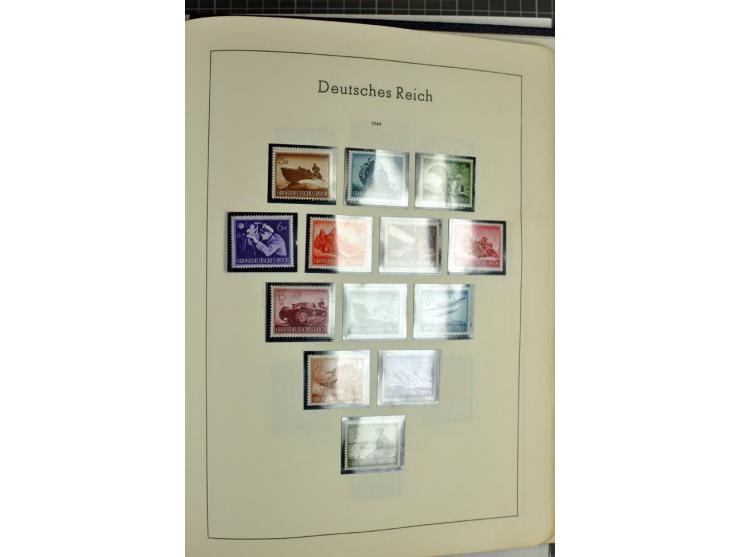 1872/1945, meist ungebrauchte Sammlung ab Brustschild im Vordruckalbum, bis 1900 überwiegend ohne Gummi, danach u.a. mit Mi.-