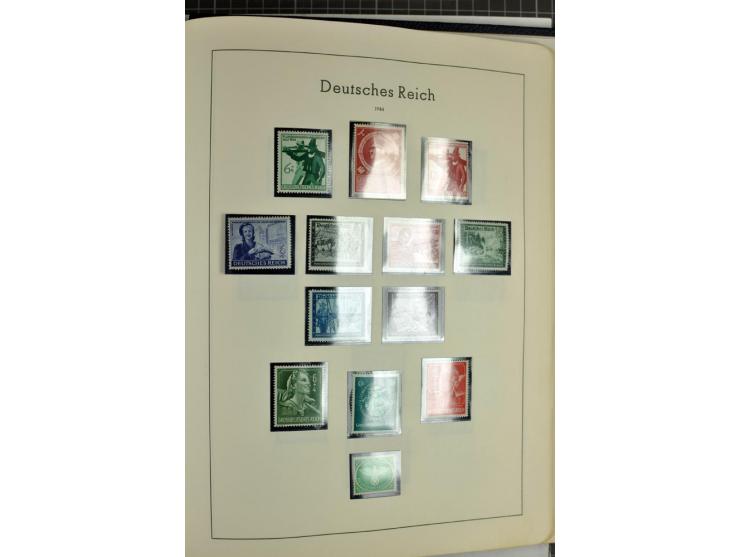 1872/1945, meist ungebrauchte Sammlung ab Brustschild im Vordruckalbum, bis 1900 überwiegend ohne Gummi, danach u.a. mit Mi.-