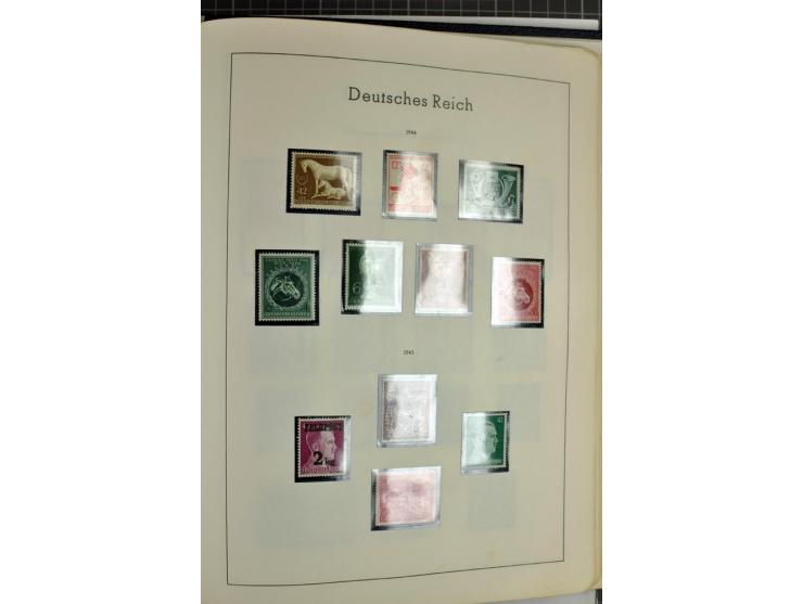 1872/1945, meist ungebrauchte Sammlung ab Brustschild im Vordruckalbum, bis 1900 überwiegend ohne Gummi, danach u.a. mit Mi.-