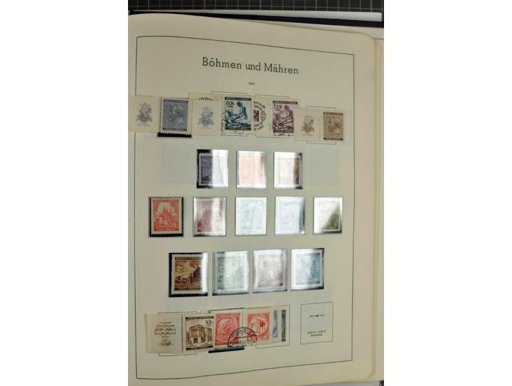 1872/1945, meist ungebrauchte Sammlung ab Brustschild im Vordruckalbum, bis 1900 überwiegend ohne Gummi, danach u.a. mit Mi.-