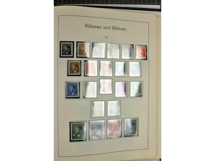 1872/1945, meist ungebrauchte Sammlung ab Brustschild im Vordruckalbum, bis 1900 überwiegend ohne Gummi, danach u.a. mit Mi.-
