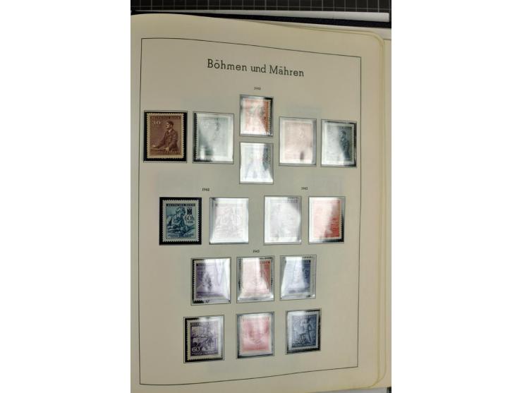1872/1945, meist ungebrauchte Sammlung ab Brustschild im Vordruckalbum, bis 1900 überwiegend ohne Gummi, danach u.a. mit Mi.-