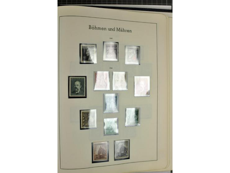 1872/1945, meist ungebrauchte Sammlung ab Brustschild im Vordruckalbum, bis 1900 überwiegend ohne Gummi, danach u.a. mit Mi.-