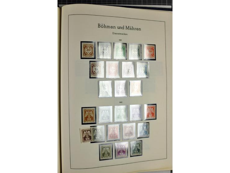 1872/1945, meist ungebrauchte Sammlung ab Brustschild im Vordruckalbum, bis 1900 überwiegend ohne Gummi, danach u.a. mit Mi.-
