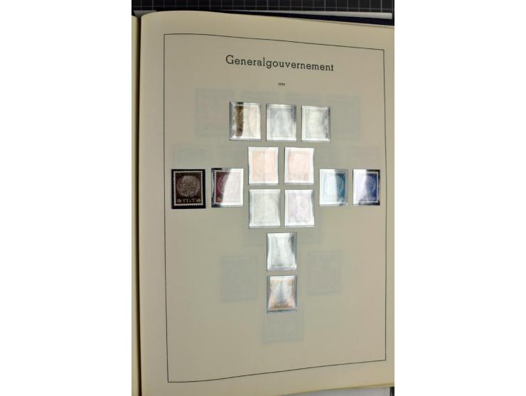 1872/1945, meist ungebrauchte Sammlung ab Brustschild im Vordruckalbum, bis 1900 überwiegend ohne Gummi, danach u.a. mit Mi.-